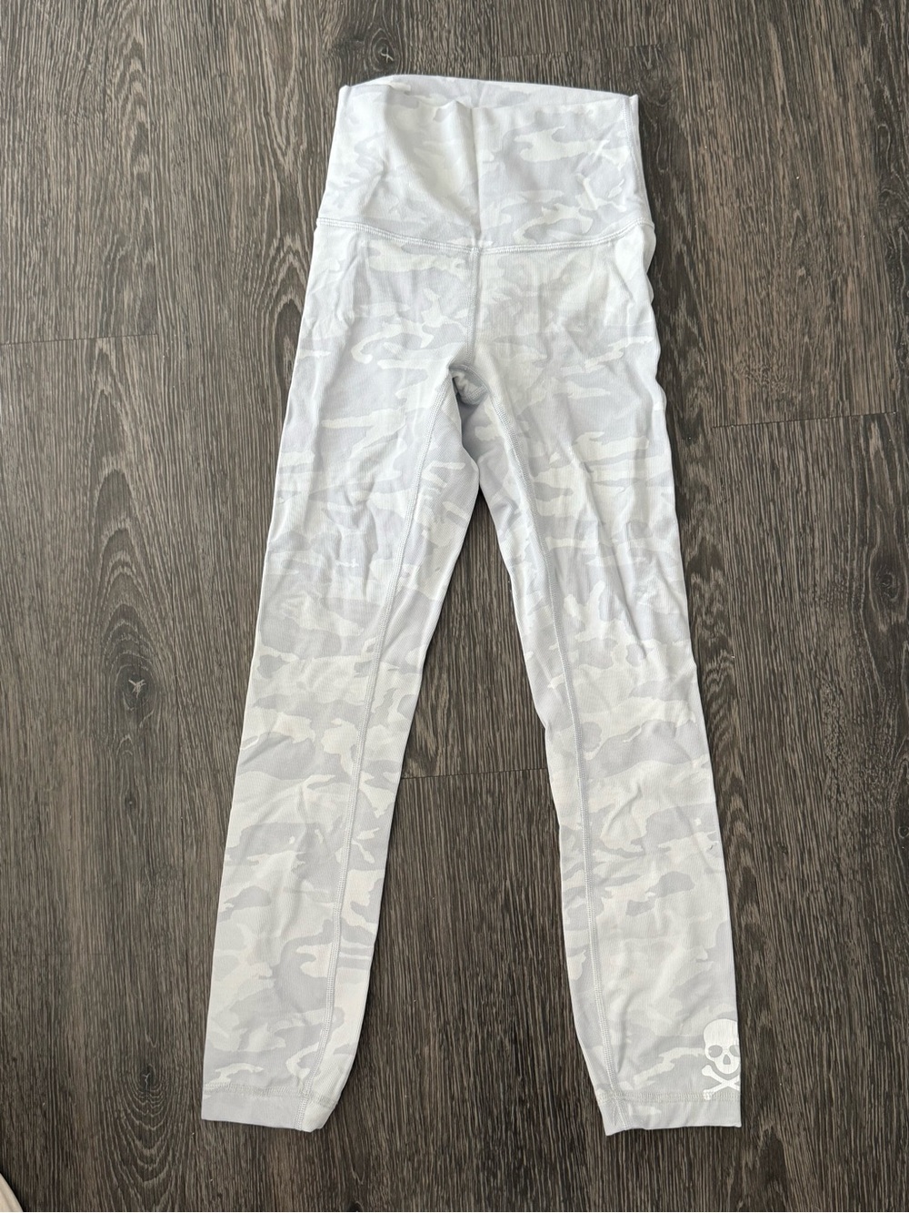 lululemon athletica Girls' White Camo High-Rise Leggings